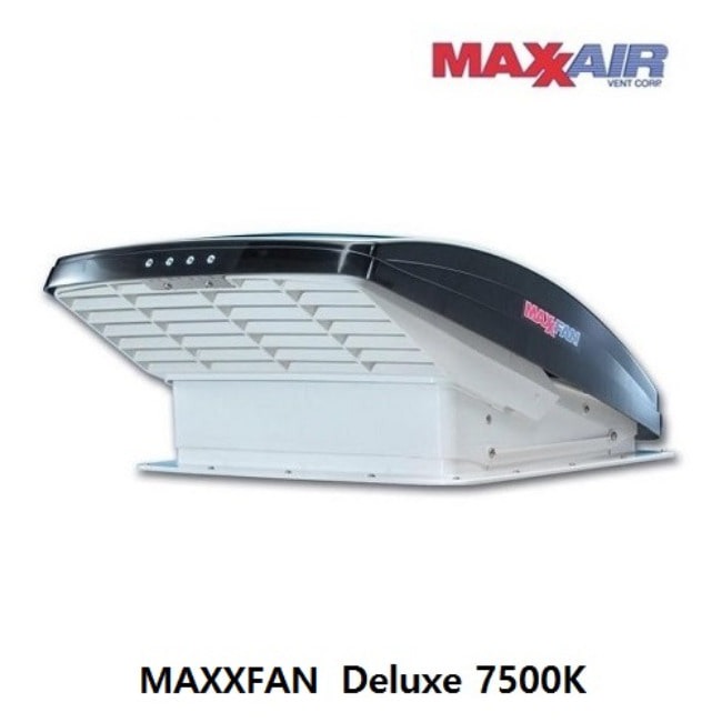 [맥스에어] 맥스팬 디럭스 360x360mm - 캠핑카 환풍기 리모컨포함 7500KI